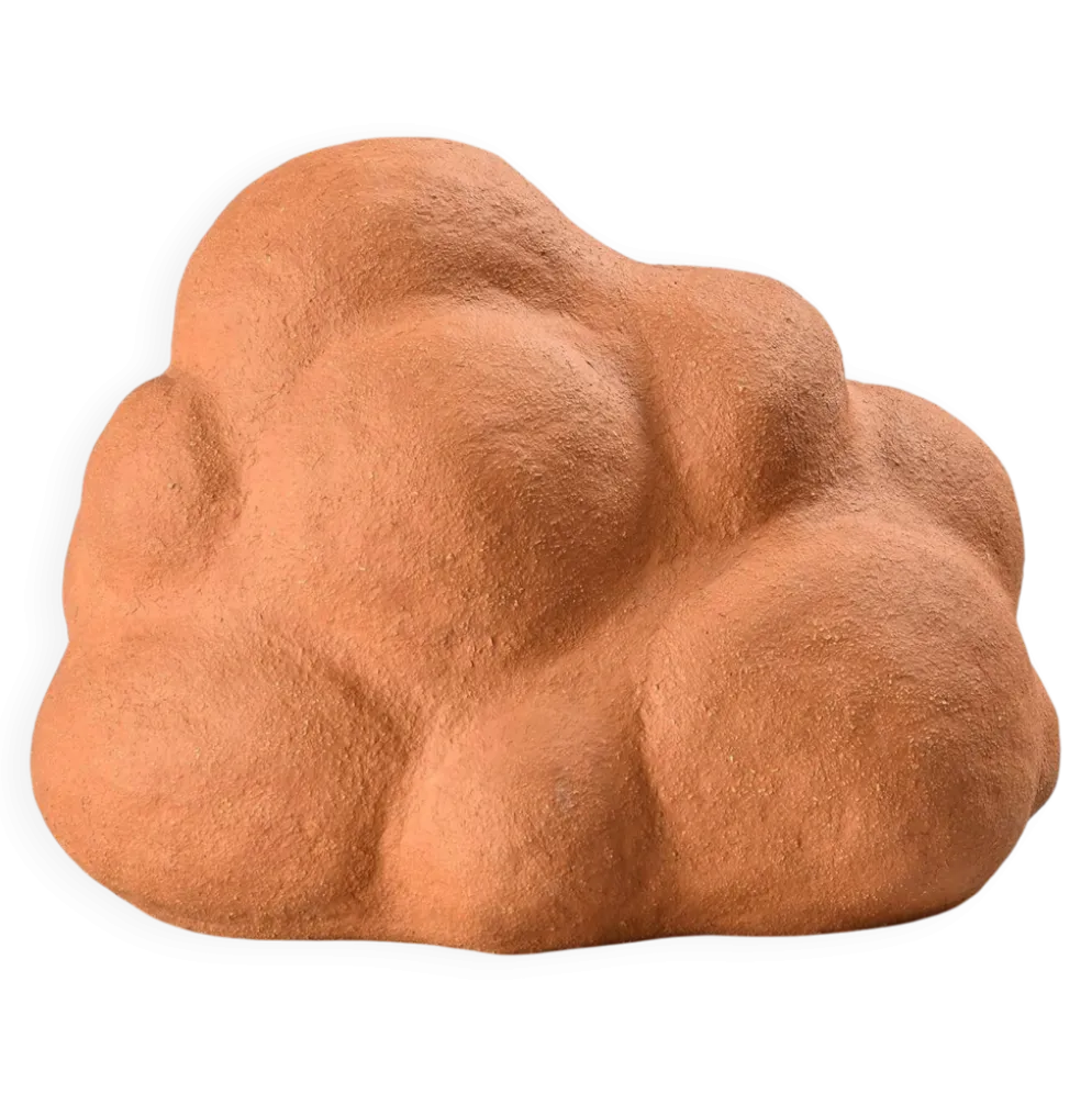 Sculpture organique en céramique, vers 1970.
