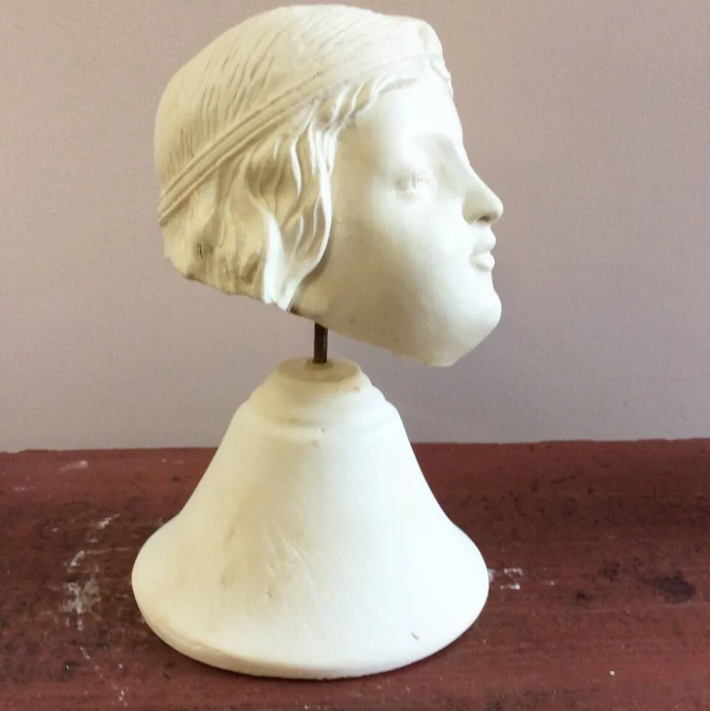 Sculpture plâtre l'enfant à l'étoile 1930