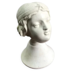 Sculpture plâtre l'enfant à l'étoile 1930