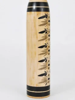 Sculpture poupée Kokeshi Togatta décorative du nord du Japon, peinte à la main