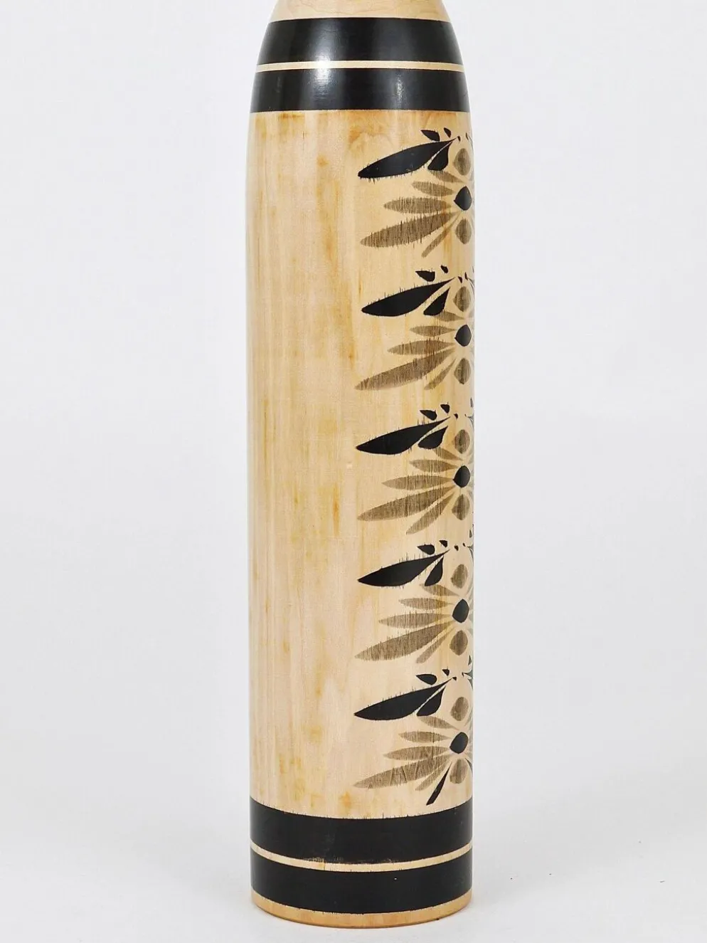 Sculpture poupée Kokeshi Togatta décorative du nord du Japon, peinte à la main