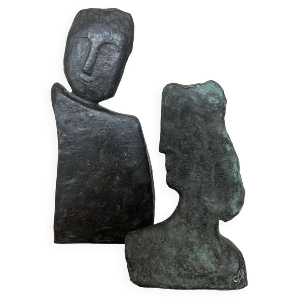 Sculptures en bronze - Filippa de Boer (fin des années 1970 début des années 1980) signées