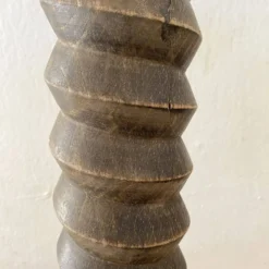 Sellette ancienne pied de colonne vis de pressoir , pièce artisanale