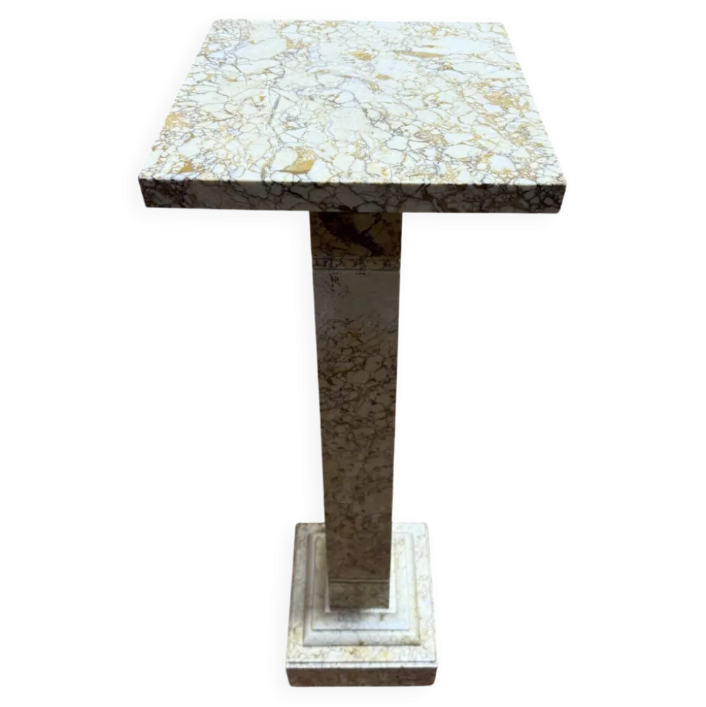 Sellette - Colonne de présentation en marbre