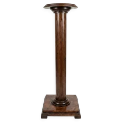 Sellette colonne en chêne massif
