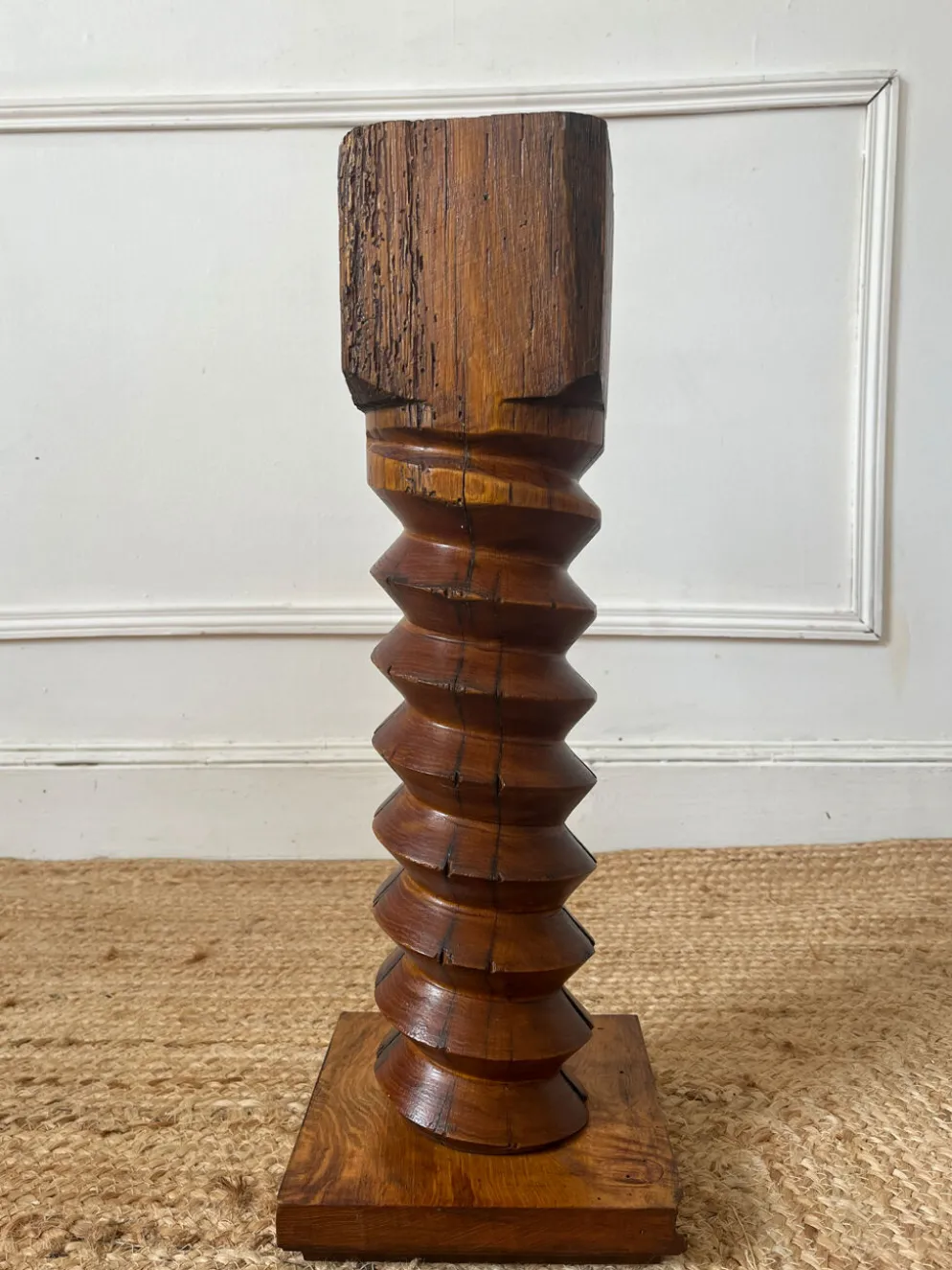 Sellette vis pressoir en bois