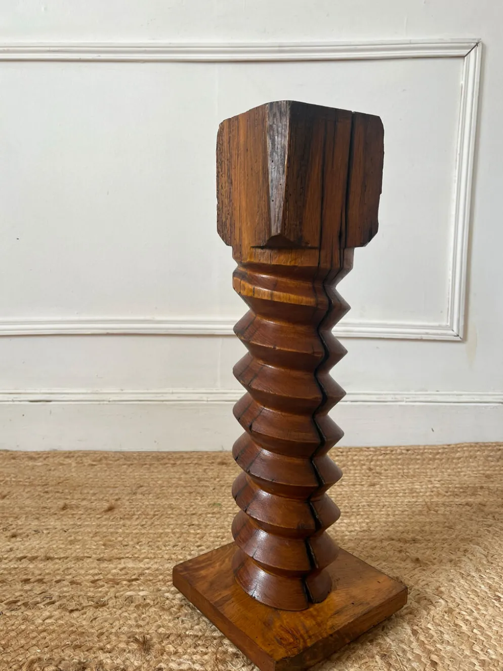 Sellette vis pressoir en bois
