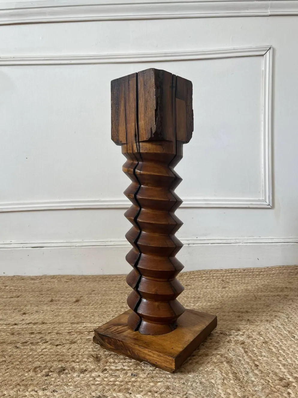 Sellette vis pressoir en bois