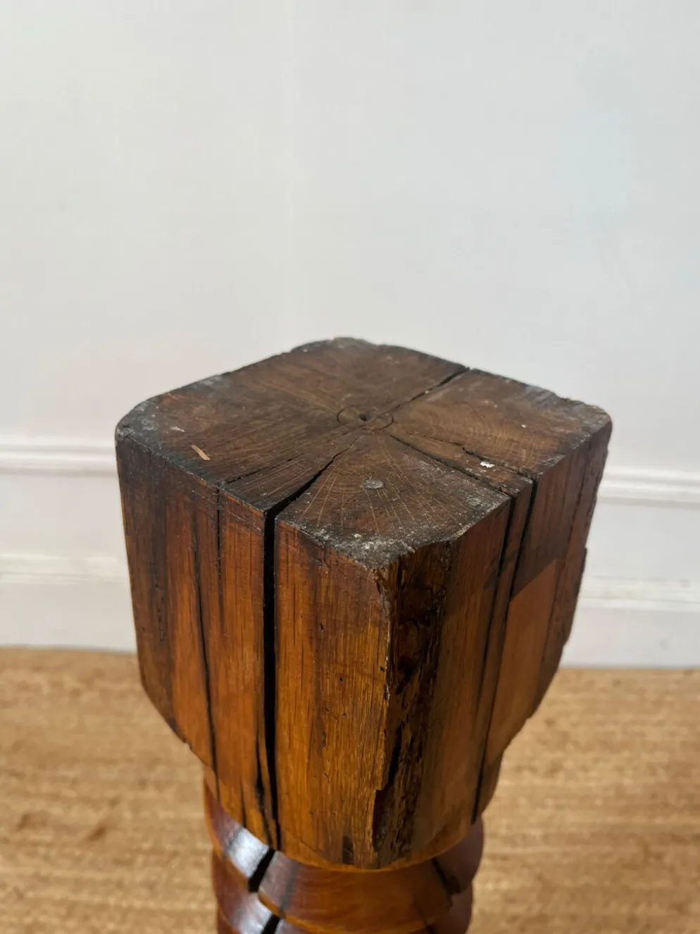 Sellette vis pressoir en bois