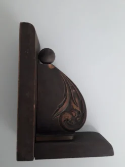 Serre livre art déco en bois