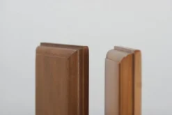 Serre-livres en bois style années 60, lot de 2