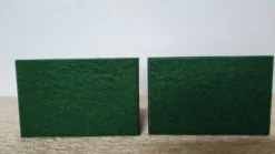 Serre-livres géométriques en marbre noir et pierre blanche de style Art Déco