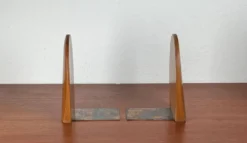 Serre-livres scandinaves en bois du milieu du siècle, années 1960, lot de 2