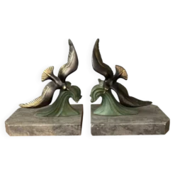Serres livres mouettes art déco