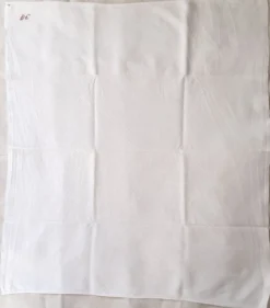 Serviette de pension damassée marquée dc