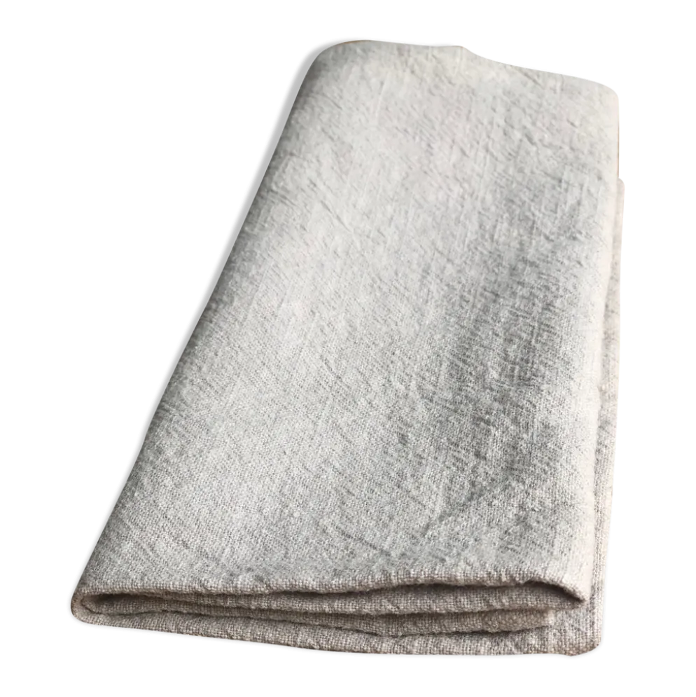 Serviette de table en lin lavé naturel