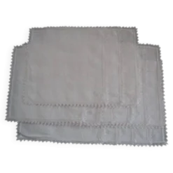 14 serviettes a a thé anciennes brodées, monogrammées