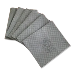 Serviettes anciennes monogrammées