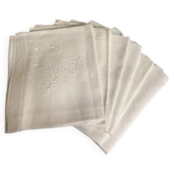 6 serviettes de table