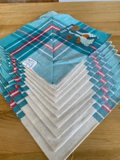 10 serviettes de table