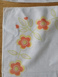 5 serviettes de table anciennes
