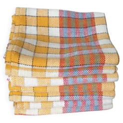 Serviettes de table anciennes en coton
