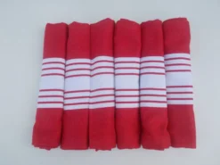 6 serviettes de table basque euskadi