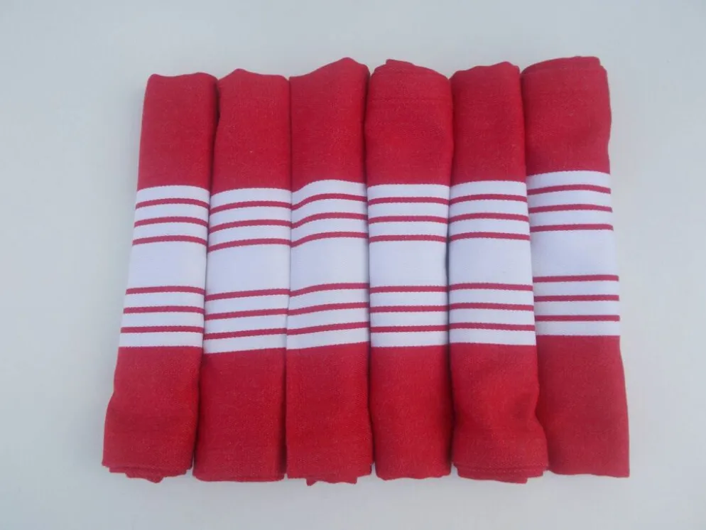 6 serviettes de table basque euskadi