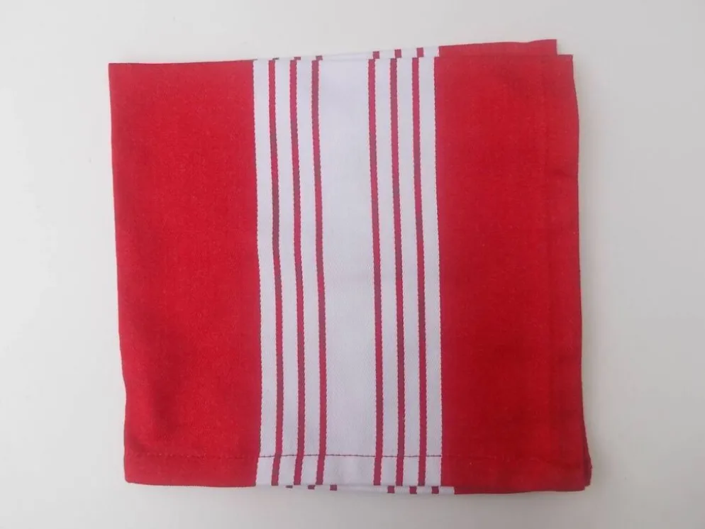 6 serviettes de table basque mendia