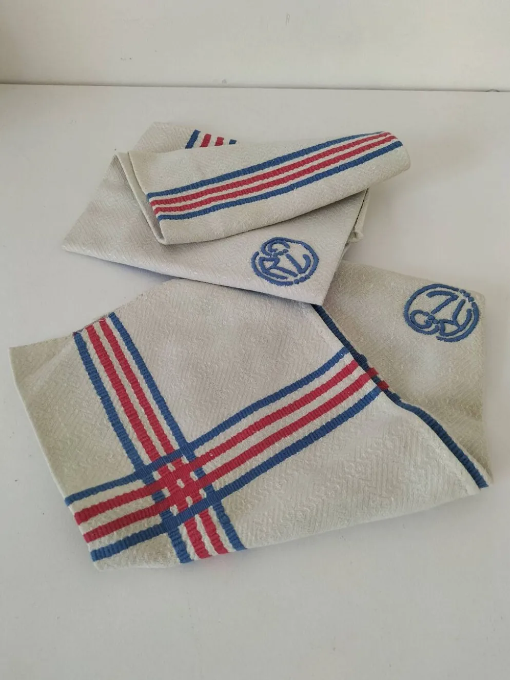 Serviettes de table monogrammées