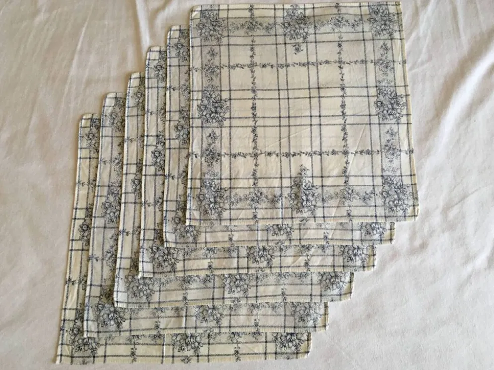 12 serviettes de table provençales 42 x 40