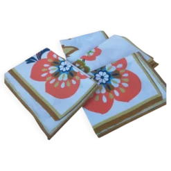 Serviettes de tables vintage neuves