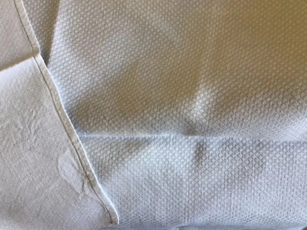 2 serviettes de toilette « pointe de diamant »