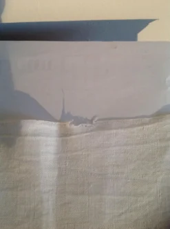 5 serviettes en coton damassées monogrammees