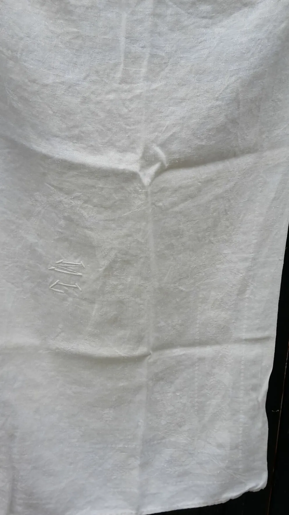 Serviettes monogrammées