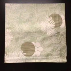 4 serviettes Palmier de chez Christofle satin de coton