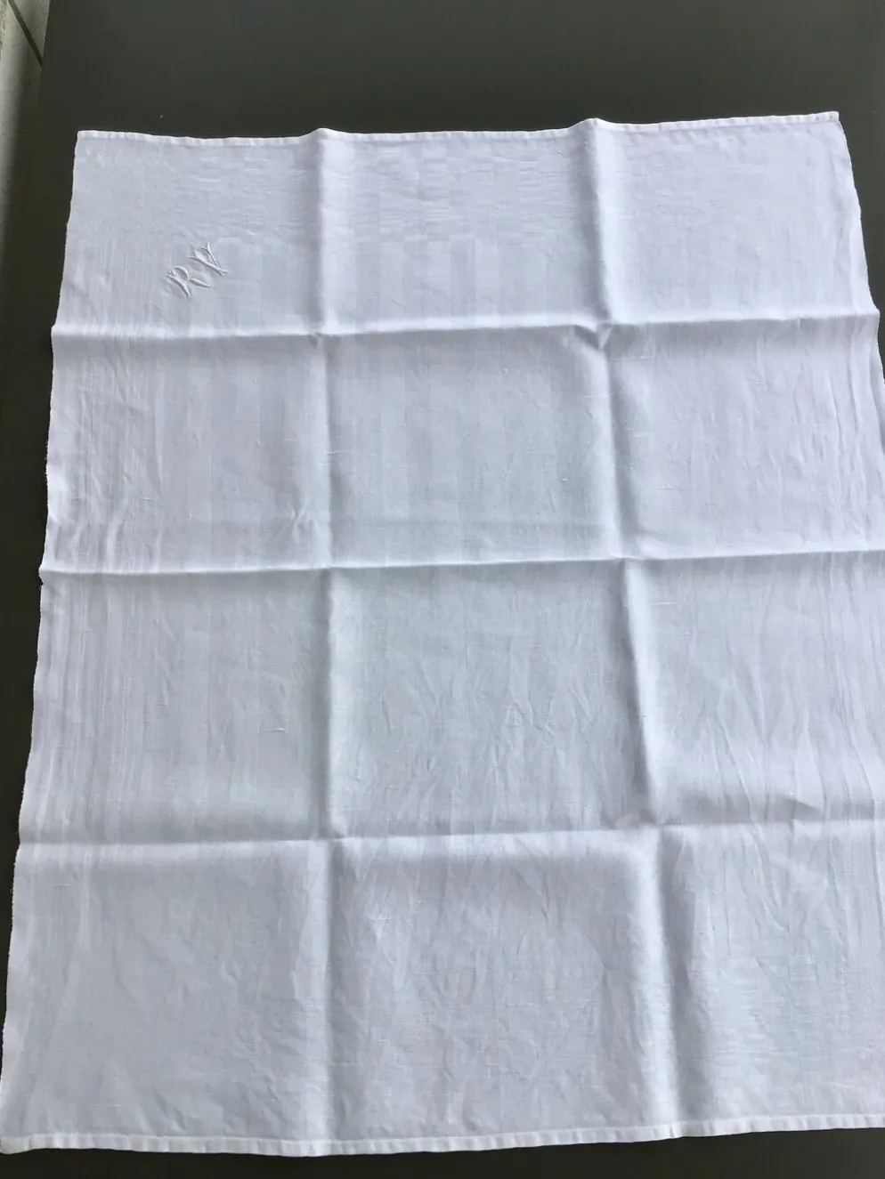 6 serviettes RV damassé 79X66cm