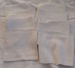 Serviettes vintage