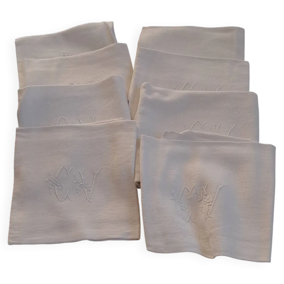 Serviettes vintage