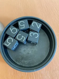 Set de jeu de dés Georg Jensen