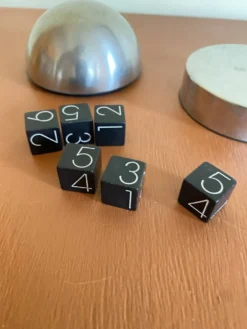 Set de jeu de dés Georg Jensen