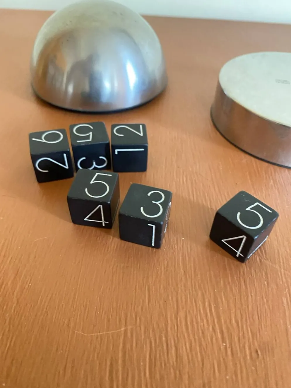 Set de jeu de dés Georg Jensen