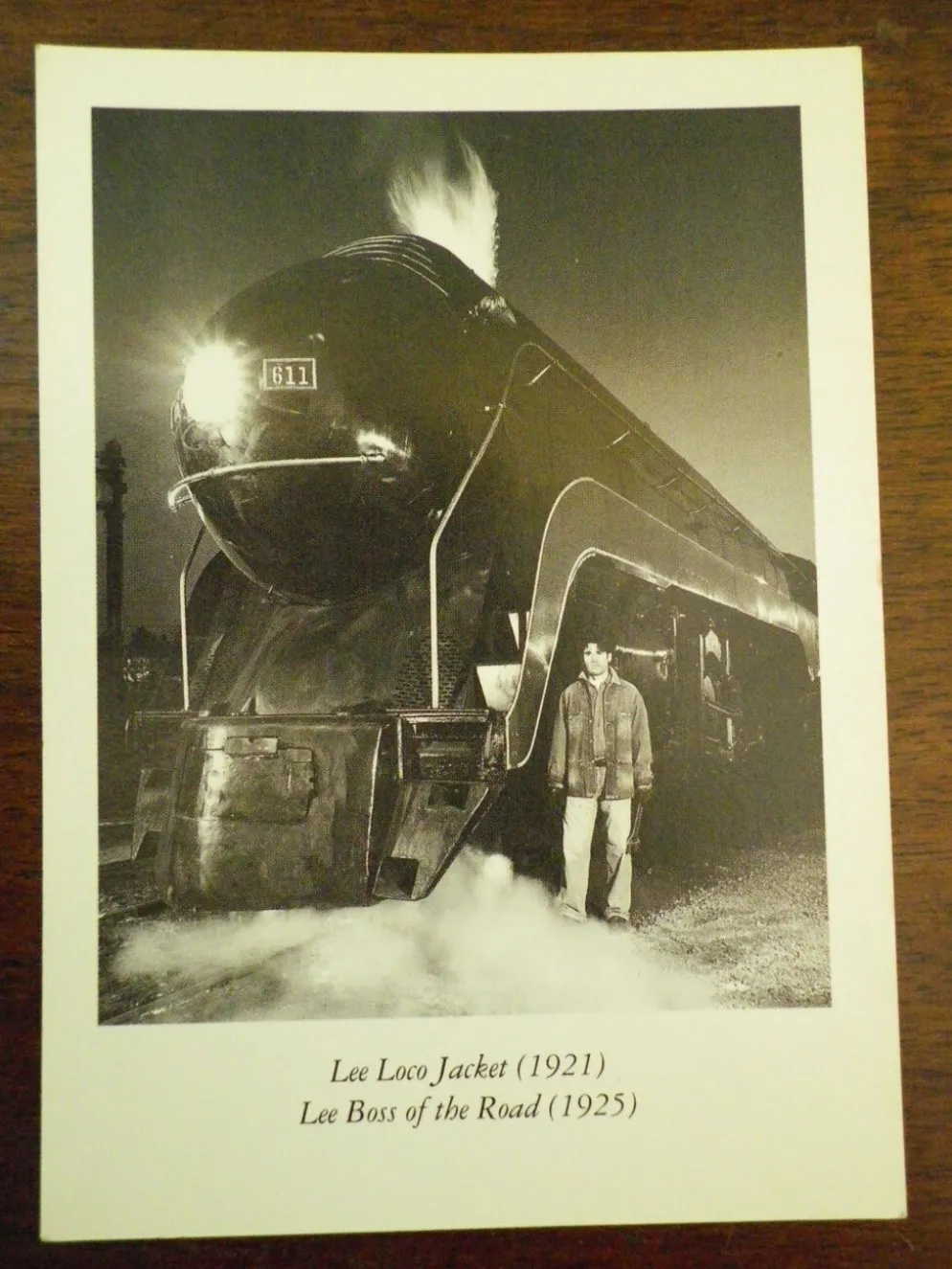 Set de 4 photographies cartes postales série limitée de 1992, en noir et blanc