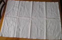 Set de 12 serviettes de table brodées