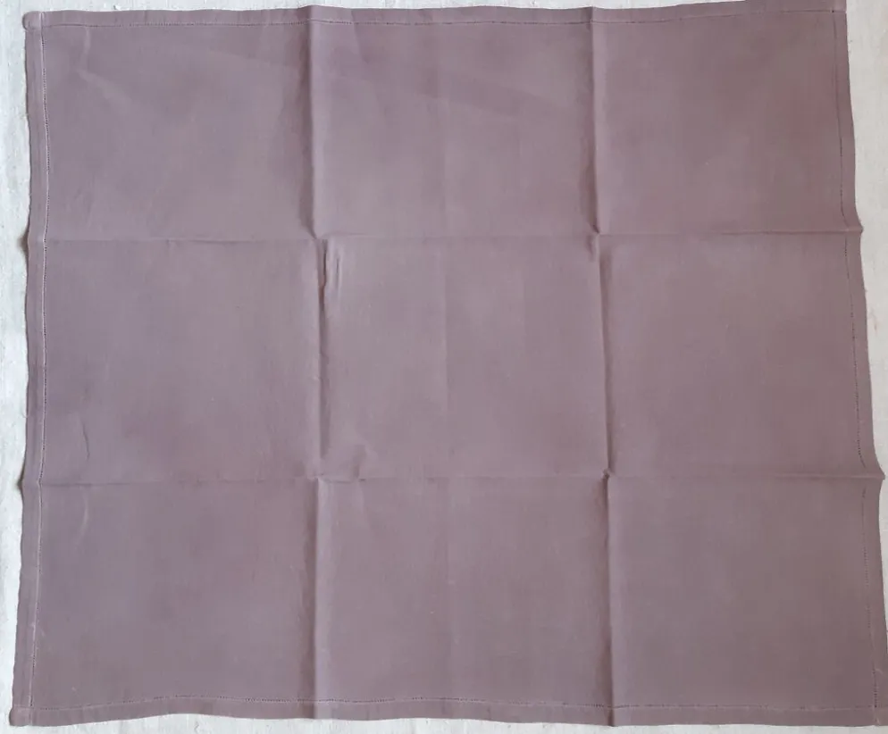 Set de 6 serviettes de table en lin multicolores