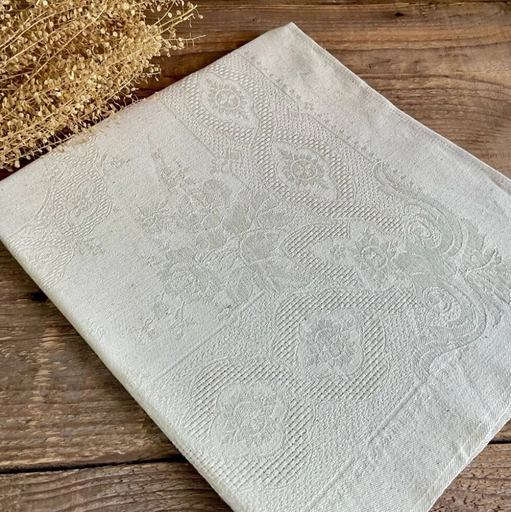 Set de 2 serviettes de table en lin