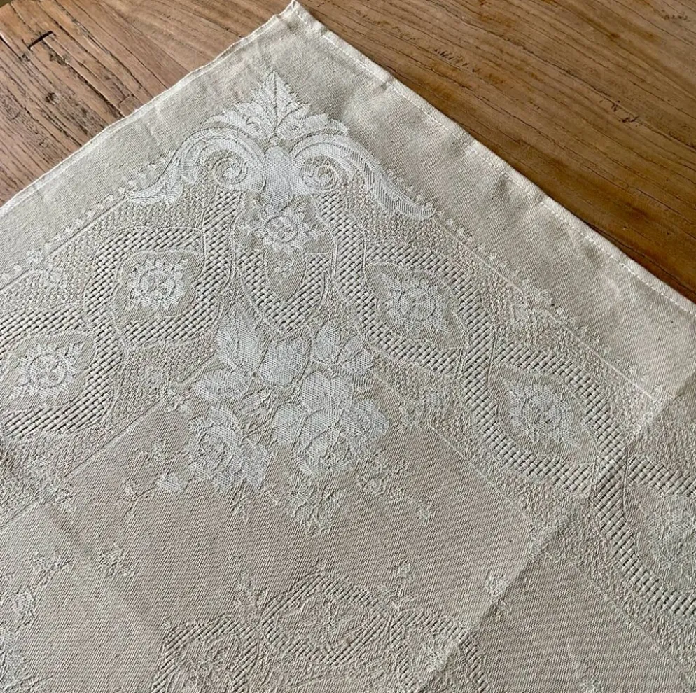 Set de 2 serviettes de table en lin