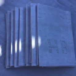 Set de 6 serviettes de table hb art déco