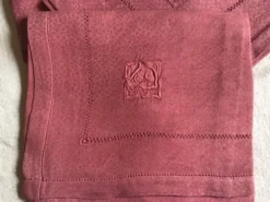 Set de 3 serviettes roses