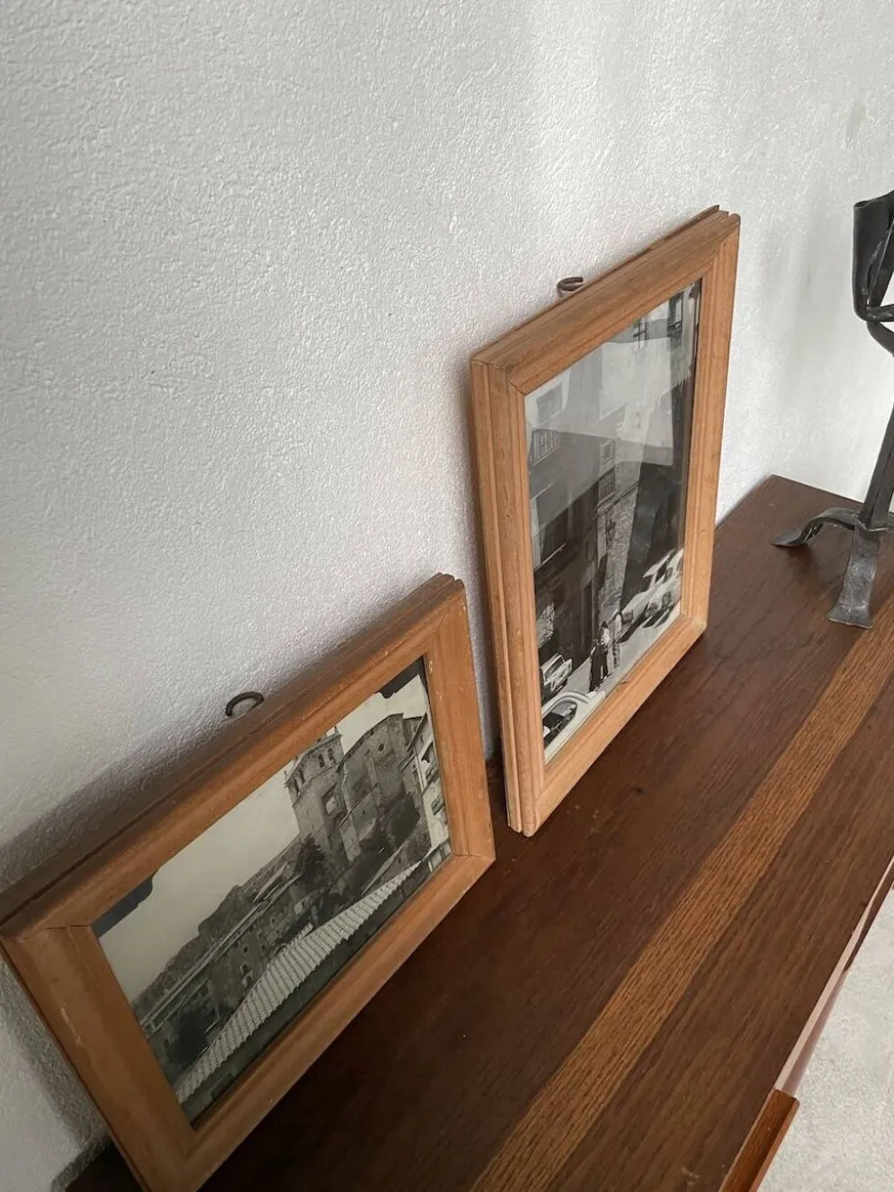 Set de trois photos noir et blanc 1950